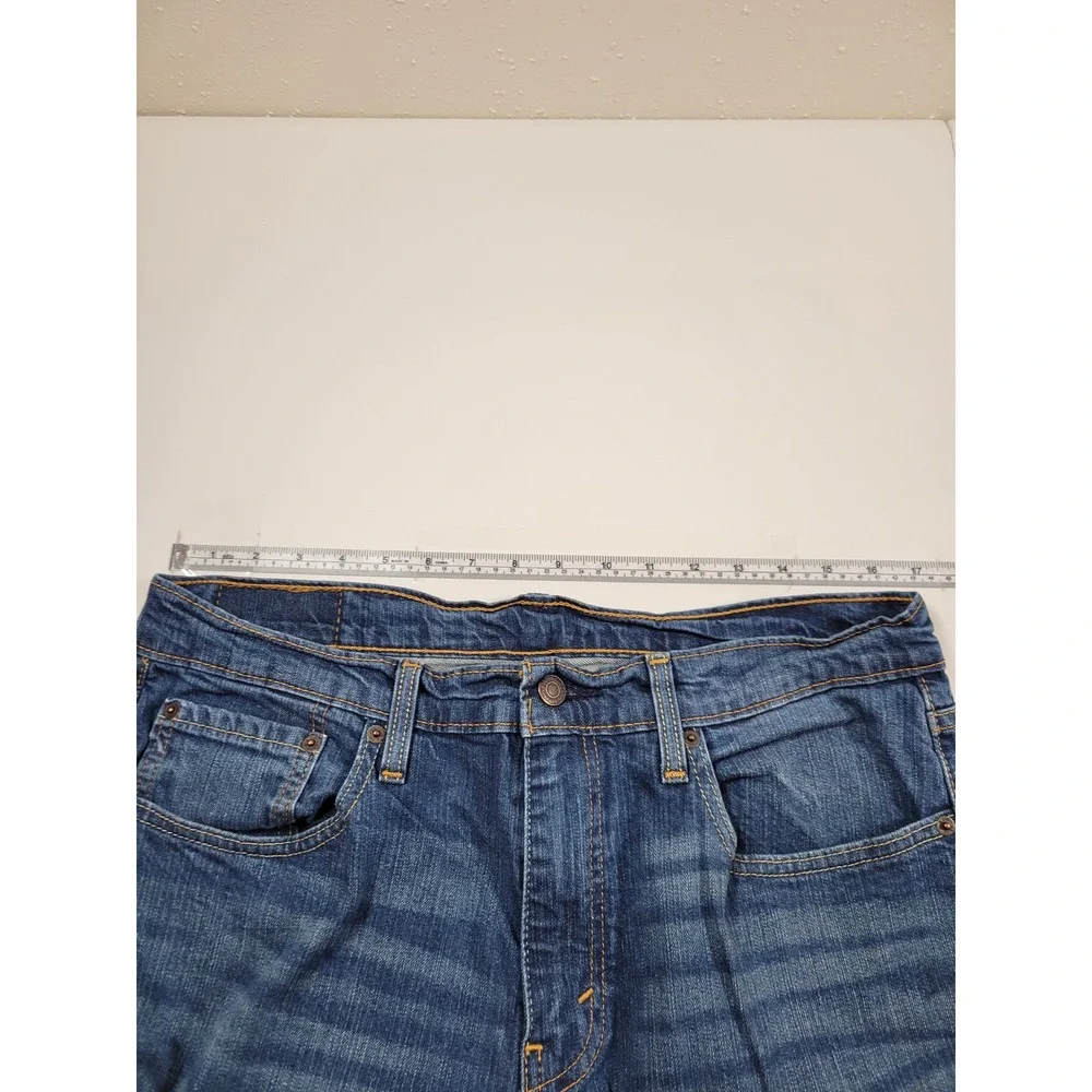 Levi's 559 Relaxed Straight Men's 33x32 Blue Excellent Stretch‎ Denim Jeans